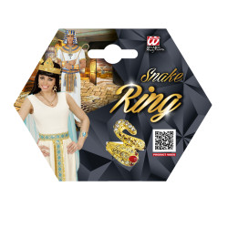 Zlatý prsteň s hadom